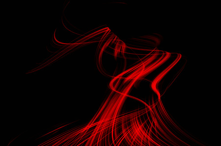 Light twirl effectの写真素材