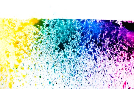 spots of  paint as a backgroundの写真素材
