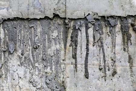 the texture of the old grey wallsの写真素材