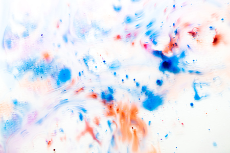 multi-colored splashes   and stains.の写真素材