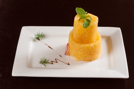Pumpkin Silkの写真素材