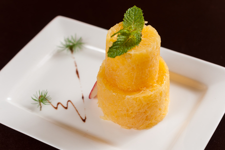Pumpkin Silkの写真素材
