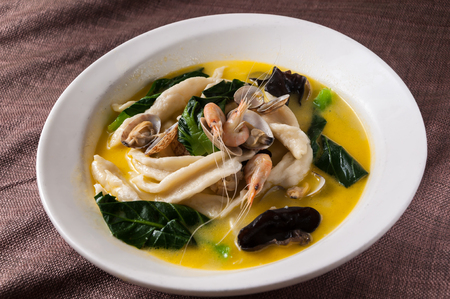 Seafood Noodleの写真素材