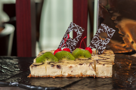 Cloud cheese cakeの写真素材