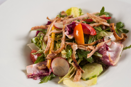 Chicken Caesar Saladの写真素材
