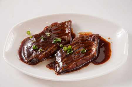 Braised Hairtail in Brown Sauceの写真素材