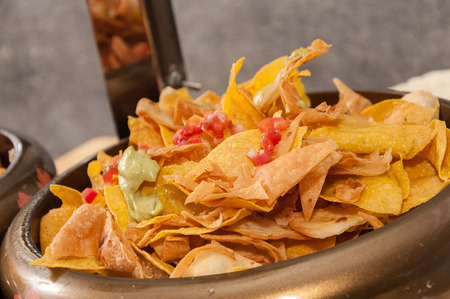 taco chipsの写真素材