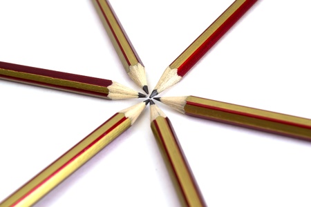 Simple pencilsの写真素材
