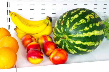 Fresh exotic fruits in a marketの写真素材