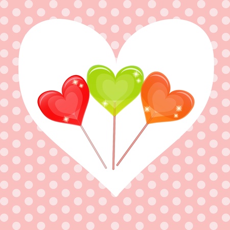Valentines day card illustrationのイラスト素材