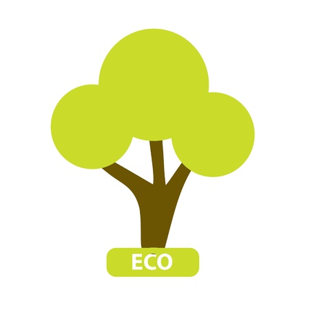 abstract tree iconのイラスト素材