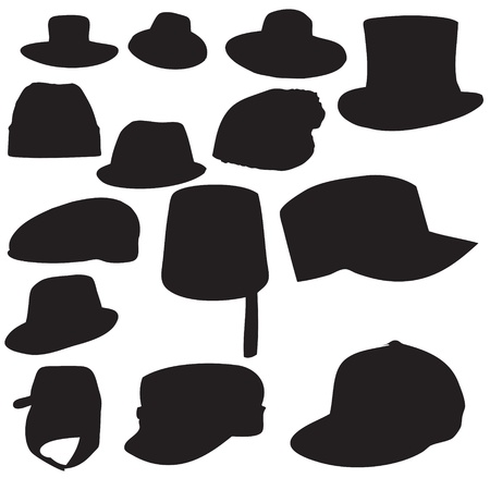 Wallets collection silhouette のイラスト素材