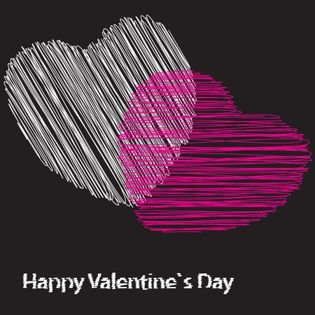 two valentineのイラスト素材