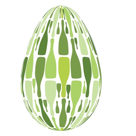 easter eggs, happy easterのイラスト素材