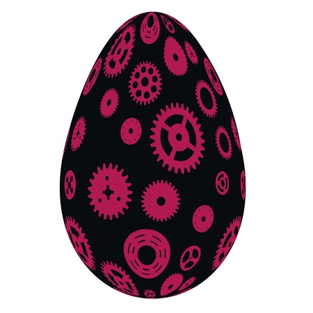 easter eggs, happy easterのイラスト素材