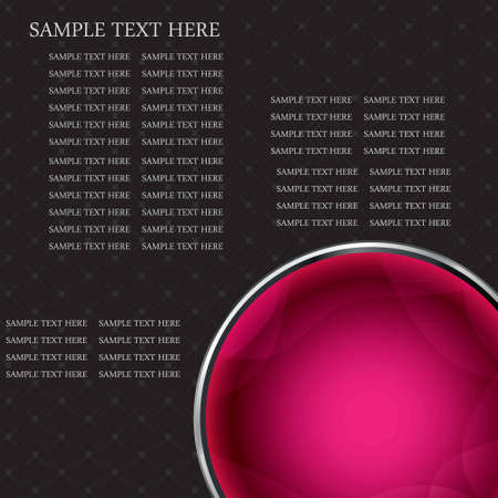 Abstract background with glass balls as vector speech bubbleのイラスト素材