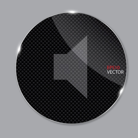 media glass icon vector illustrationのイラスト素材