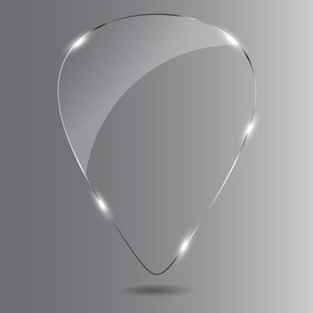 Glass Speech Bubbleのイラスト素材