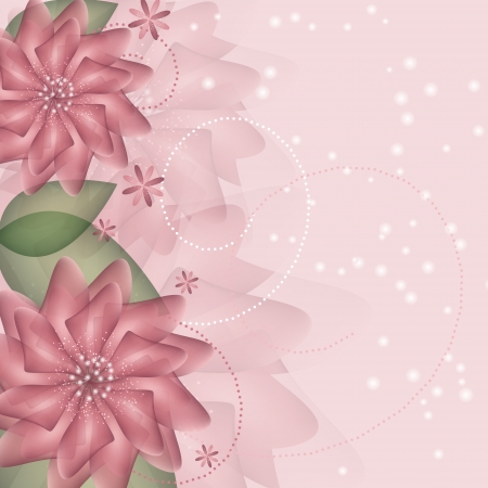 Romantic Flower のイラスト素材