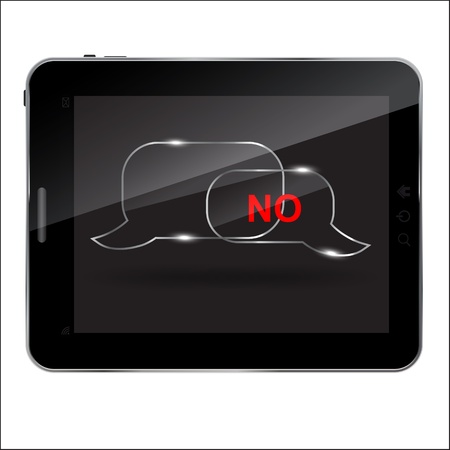 Abstract  design Tablet illustrationのイラスト素材