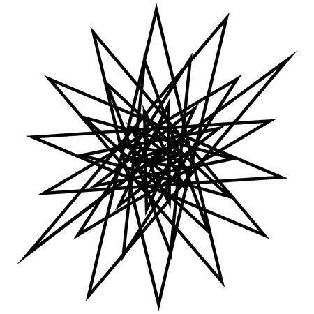 Black and white hypnotic background.のイラスト素材