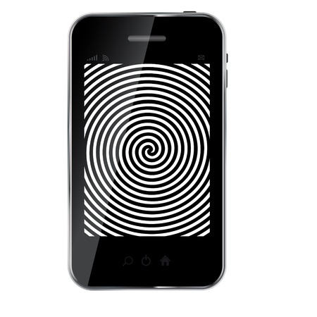 Abstract design phone for different business designのイラスト素材