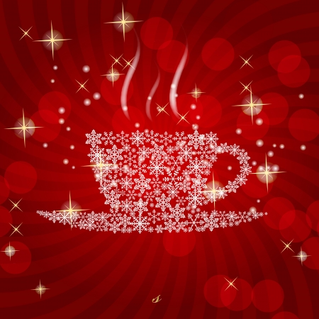 Abstract beauty Christmas and New Year background. のイラスト素材
