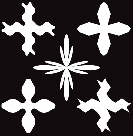 Black and white hypnotic background のイラスト素材
