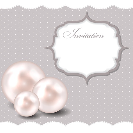 Beauty pearl background vector illustrationのイラスト素材