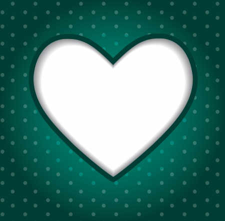 Valentines day heart backgroung, vector illustrationのイラスト素材