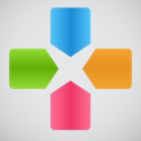 Infographic template business vector illustrationのイラスト素材