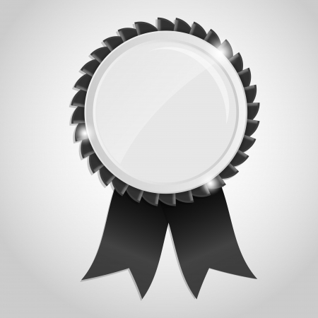 Vector black sign, label templateのイラスト素材