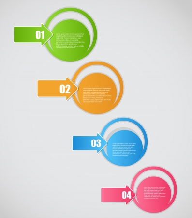 Infographic business template vector illustrationの写真素材