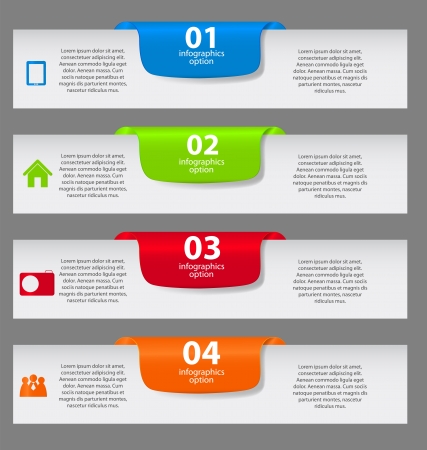 Infographic business template vector illustrationのイラスト素材