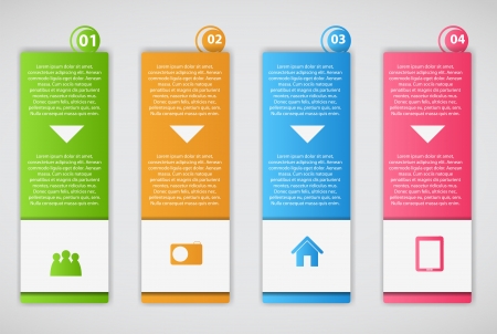 Infographic business template vector illustrationのイラスト素材