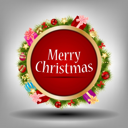 Abstract beauty Christmas and New Year background. vector illustrationのイラスト素材