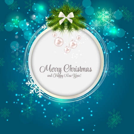 Abstract beauty Christmas and New Year background. vector illustrationのイラスト素材