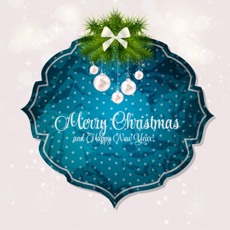 Abstract beauty Christmas and New Year background. vector illustrationのイラスト素材