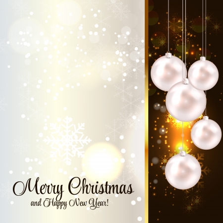 Abstract beauty Christmas and New Year background  vector illustrationのイラスト素材