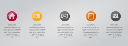 Infographic business template vector illustrationのイラスト素材