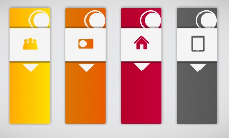 Infographic business template vector illustrationのイラスト素材
