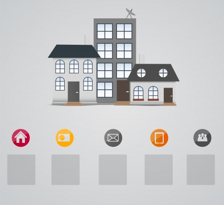 Infographic business template vector illustrationのイラスト素材