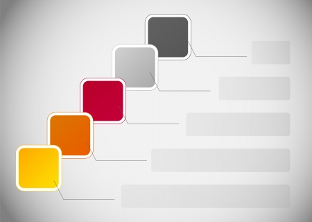 Infographic business template vector illustrationのイラスト素材