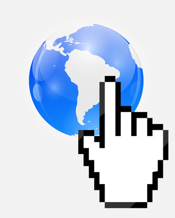 Globe Icon Illustrationのイラスト素材