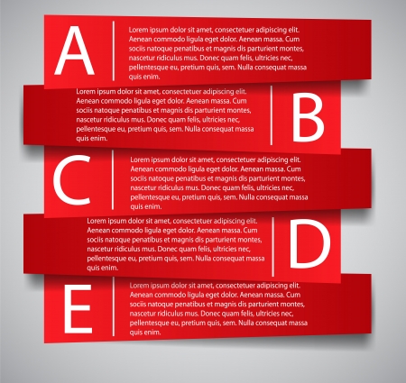 Infographic business template illustrationのイラスト素材