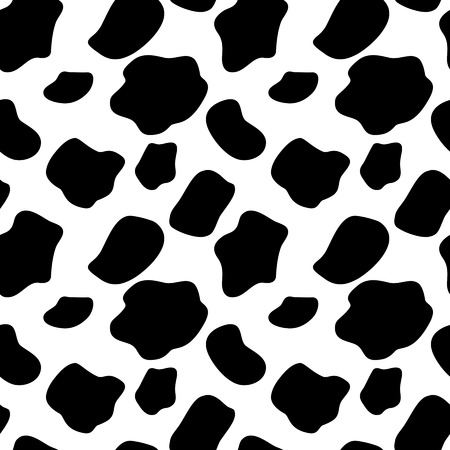 Cow Seamless Pattern Background Illustration