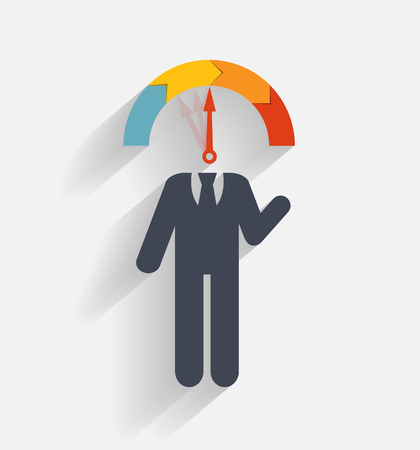 Infographic business template illustrationのイラスト素材