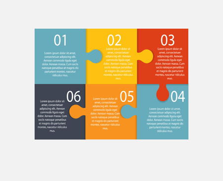 Infographic business template vector illustrationのイラスト素材