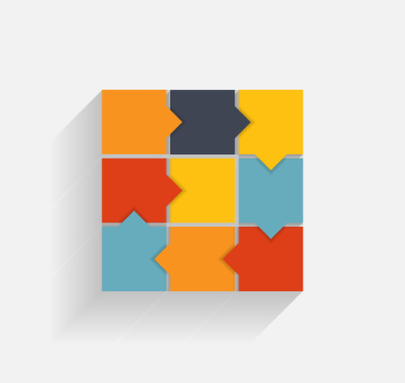 Infographic Templates for Business Vector Illustration.  のイラスト素材