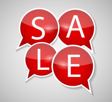 Sale Concept of Discount. Vector Illustration. のイラスト素材